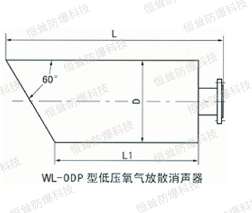 ODP型低壓氧氣放散消聲器